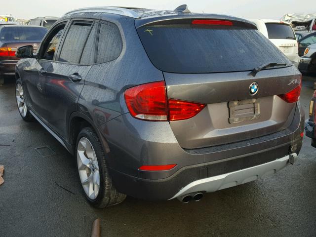 WBAVL1C56EVY23033 - 2014 BMW X1 XDRIVE2 GRAY photo 3