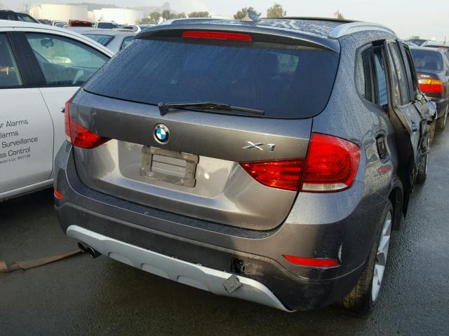 WBAVL1C56EVY23033 - 2014 BMW X1 XDRIVE2 GRAY photo 4