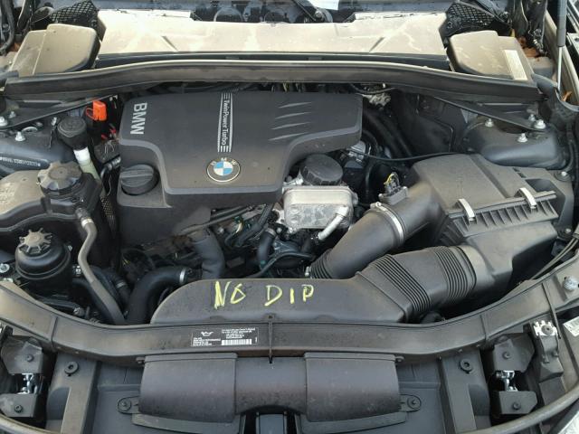 WBAVL1C56EVY23033 - 2014 BMW X1 XDRIVE2 GRAY photo 7