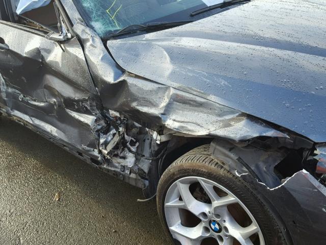 WBAVL1C56EVY23033 - 2014 BMW X1 XDRIVE2 GRAY photo 9