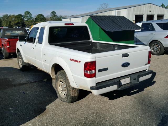 1FTYR14UX7PA59635 - 2007 FORD RANGER SUP WHITE photo 3