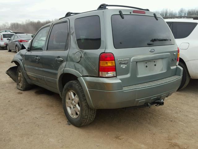 1FMYU94166KD04621 - 2006 FORD ESCAPE LIM GREEN photo 3