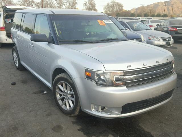 2FMGK5B84DBD12802 - 2013 FORD FLEX SE SILVER photo 1