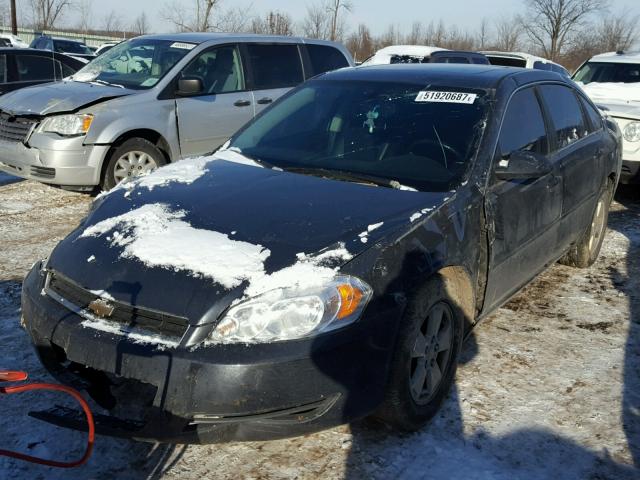 2G1WT58KX81371812 - 2008 CHEVROLET IMPALA LT GRAY photo 2