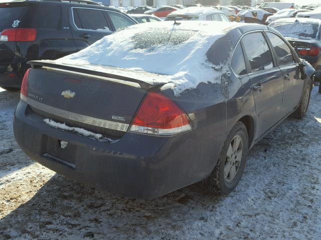 2G1WT58KX81371812 - 2008 CHEVROLET IMPALA LT GRAY photo 4