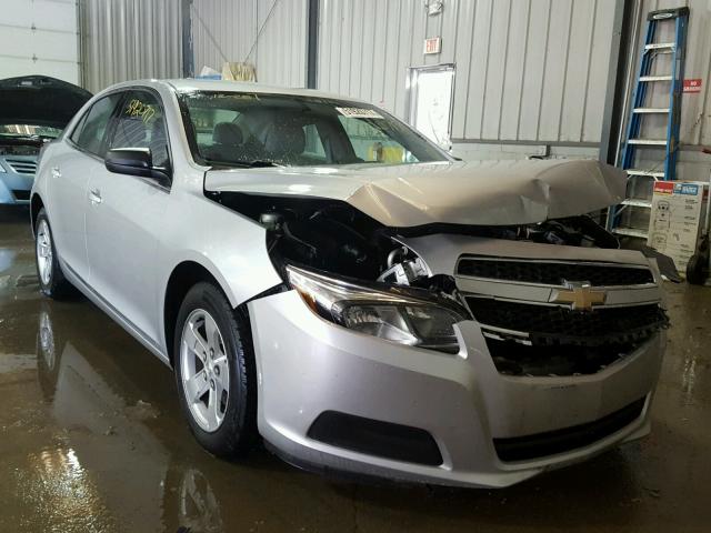 1G11B5SAXDF263559 - 2013 CHEVROLET MALIBU LS SILVER photo 1