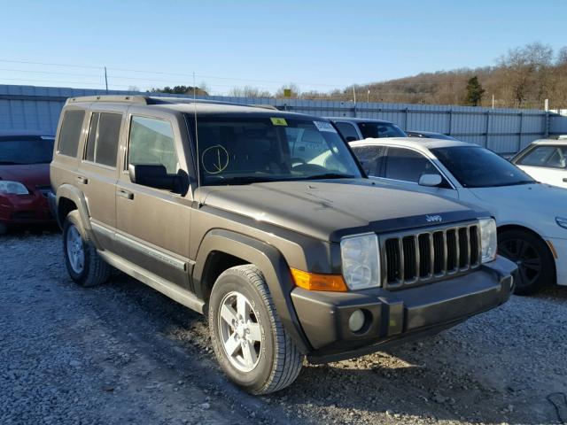 1J8HH48NX6C151964 - 2006 JEEP COMMANDER GREEN photo 1