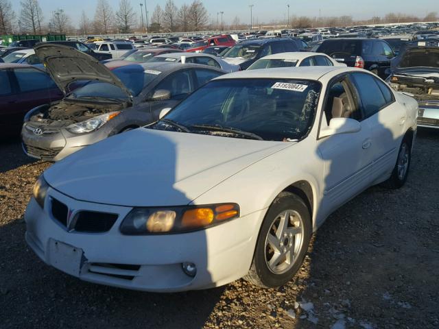 1G2HX52K84U261857 - 2004 PONTIAC BONNEVILLE WHITE photo 2