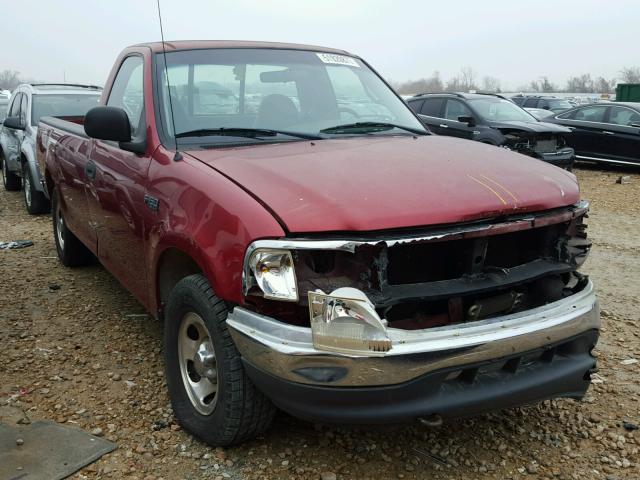 1FTZF1725YKB42119 - 2000 FORD F150 RED photo 1