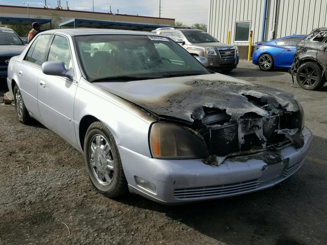 1G6KD54Y24U235415 - 2004 CADILLAC DEVILLE BLUE photo 1