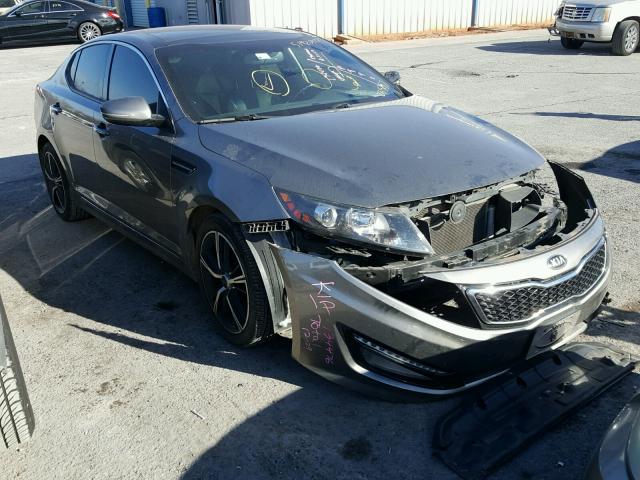 5XXGR4A68DG235197 - 2013 KIA OPTIMA SX GRAY photo 1