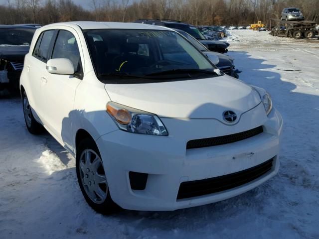 JTKKU4B46A1006958 - 2010 TOYOTA SCION XD WHITE photo 1