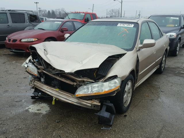 1HGCG16551A077719 - 2001 HONDA ACCORD EX CREAM photo 2