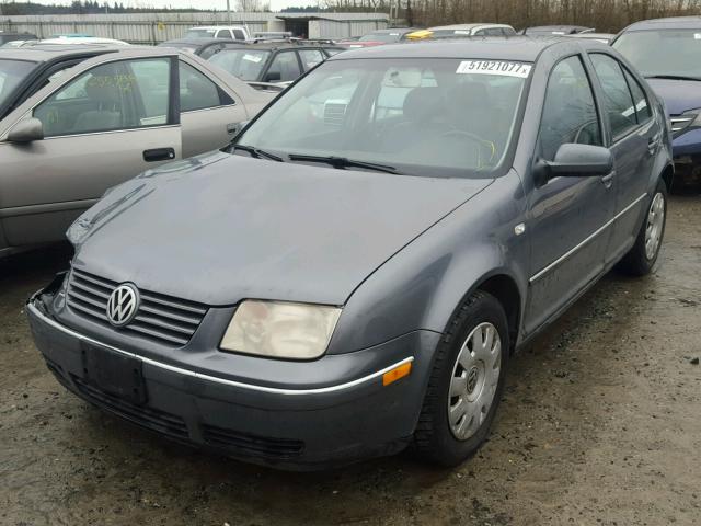 3VWSK69M44M083363 - 2004 VOLKSWAGEN JETTA GLS GRAY photo 2