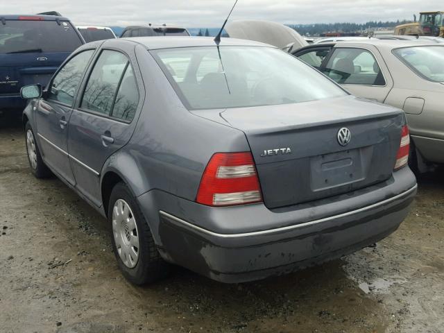 3VWSK69M44M083363 - 2004 VOLKSWAGEN JETTA GLS GRAY photo 3