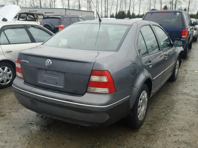 3VWSK69M44M083363 - 2004 VOLKSWAGEN JETTA GLS GRAY photo 4