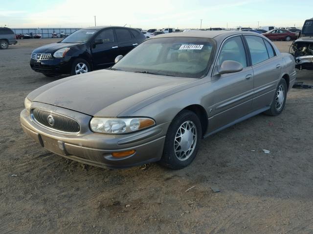 1G4HR54K9YU200392 - 2000 BUICK LESABRE LI TAN photo 2