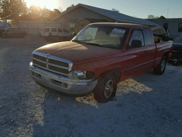 3B7HC13Y31M288516 - 2001 DODGE RAM 1500 RED photo 2