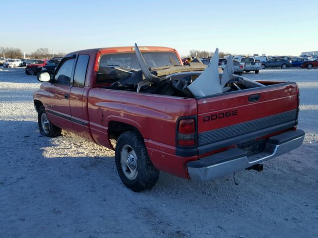 3B7HC13Y31M288516 - 2001 DODGE RAM 1500 RED photo 3