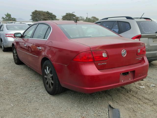 1G4HR57Y16U143702 - 2006 BUICK LUCERNE CX RED photo 3