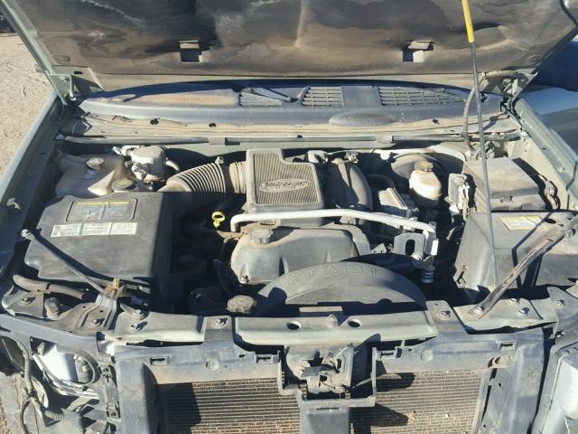 1GNES16S546104749 - 2004 CHEVROLET TRAILBLAZE GREEN photo 7