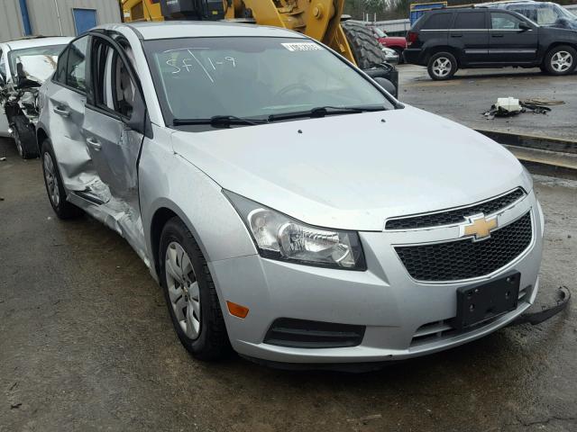 1G1PA5SH8D7131100 - 2013 CHEVROLET CRUZE LS SILVER photo 1