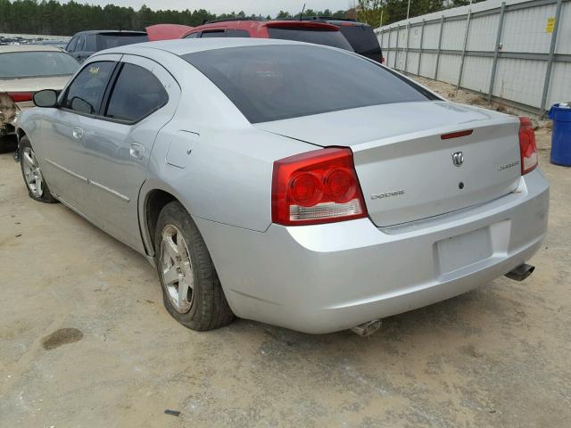 2B3KA43D59H596633 - 2009 DODGE CHARGER SILVER photo 3