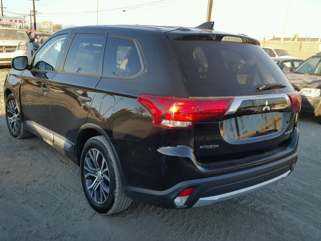 JA4AD2A31HZ033281 - 2017 MITSUBISHI OUTLANDER BLACK photo 3