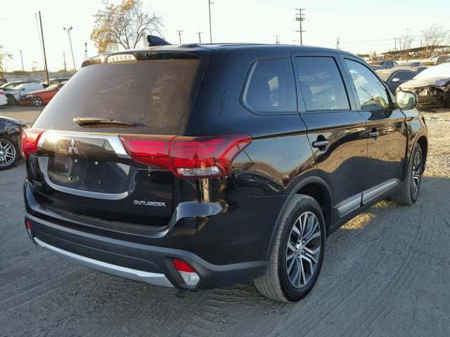 JA4AD2A31HZ033281 - 2017 MITSUBISHI OUTLANDER BLACK photo 4