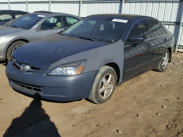 1HGCM56683A118842 - 2003 HONDA ACCORD EX BLUE photo 2