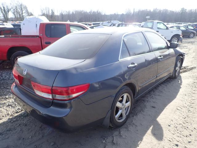 1HGCM56683A118842 - 2003 HONDA ACCORD EX BLUE photo 4