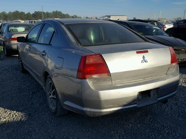 4A3AB36F44E141784 - 2004 MITSUBISHI GALANT ES GRAY photo 3