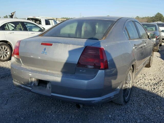 4A3AB36F44E141784 - 2004 MITSUBISHI GALANT ES GRAY photo 4