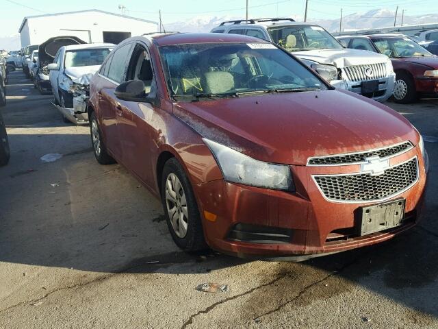 1G1PC5SH5C7380026 - 2012 CHEVROLET CRUZE LS BURGUNDY photo 1