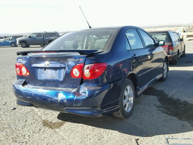 1NXBR30E97Z795592 - 2007 TOYOTA COROLLA CE BLUE photo 4