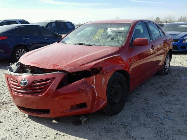 4T1BE46K47U138049 - 2007 TOYOTA CAMRY NEW RED photo 2