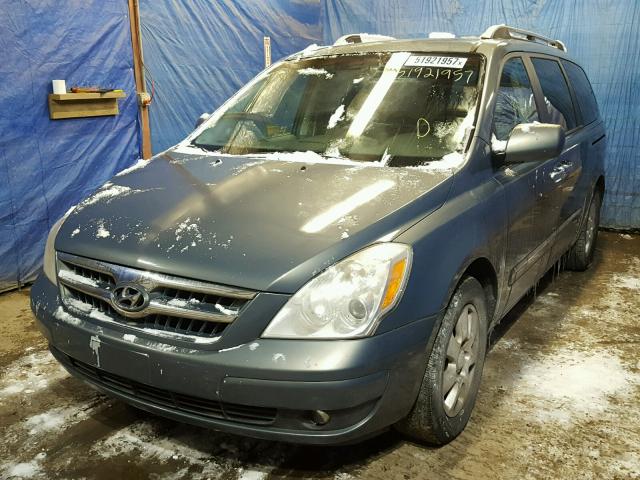 KNDMC233676033117 - 2007 HYUNDAI ENTOURAGE BLUE photo 2