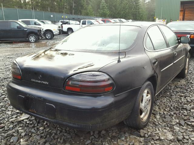 1G2WJ52K6VF220142 - 1997 PONTIAC GRAND PRIX BLACK photo 4