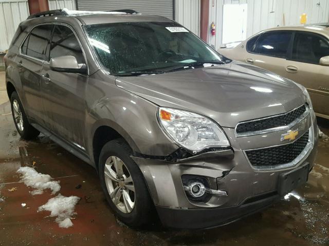 2GNALDEK2C6104358 - 2012 CHEVROLET EQUINOX LT BROWN photo 1