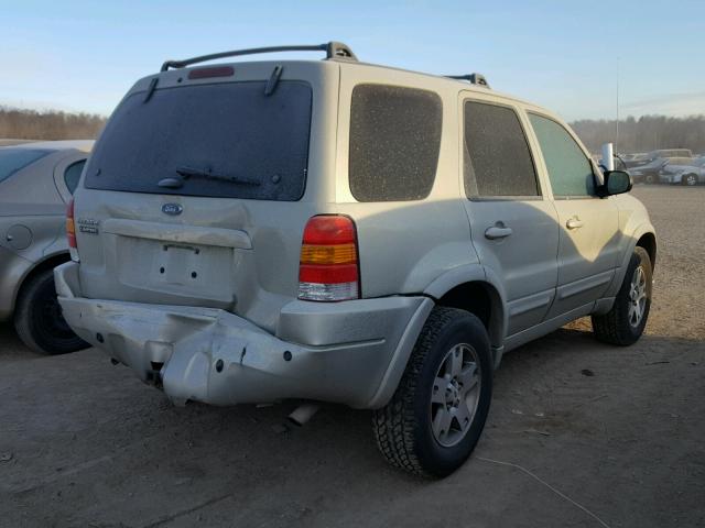 1FMCU94104KA71276 - 2004 FORD ESCAPE LIM TAN photo 4