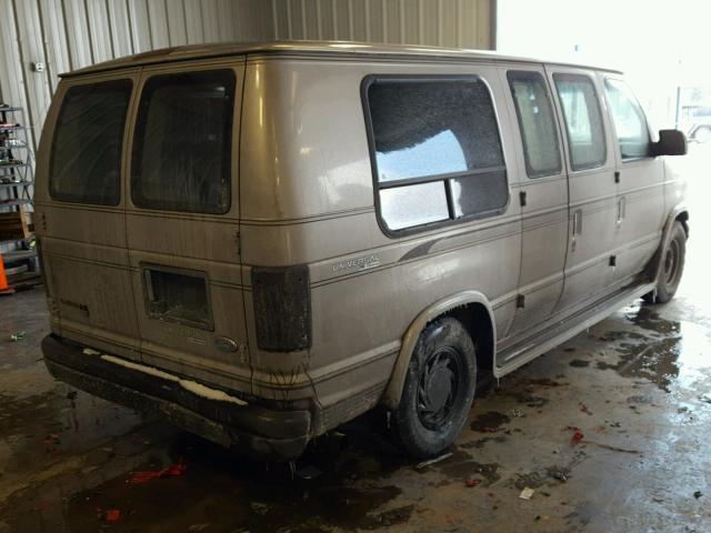 1FDEE14N3SHA64522 - 1995 FORD ECONOLINE TAN photo 4