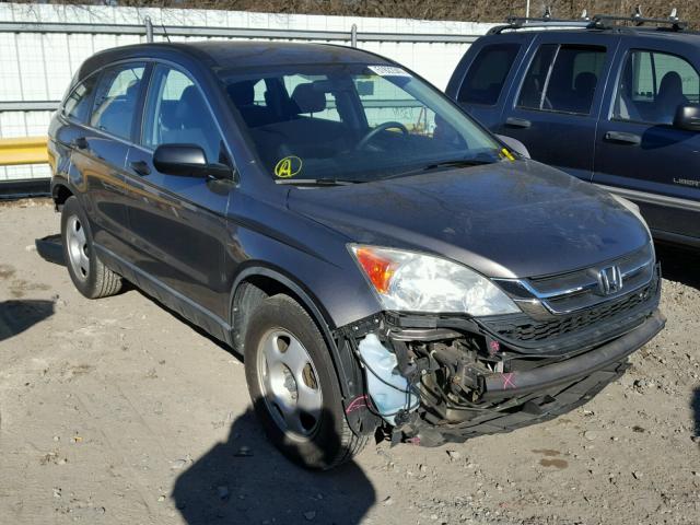 5J6RE4H35AL000956 - 2010 HONDA CR-V LX GRAY photo 1