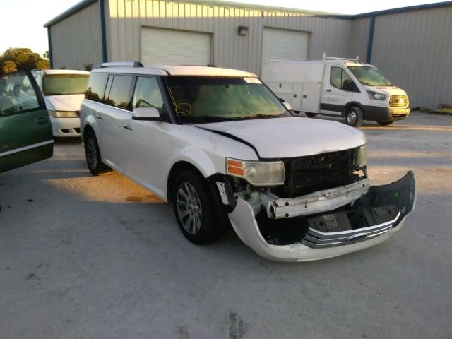 2FMDK52C09BA15184 - 2009 FORD FLEX SEL WHITE photo 1