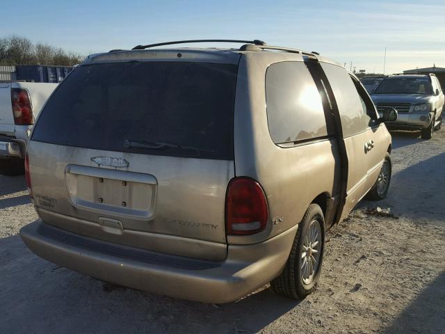 1C4GP54G1XB594286 - 1999 CHRYSLER TOWN & COU GOLD photo 4