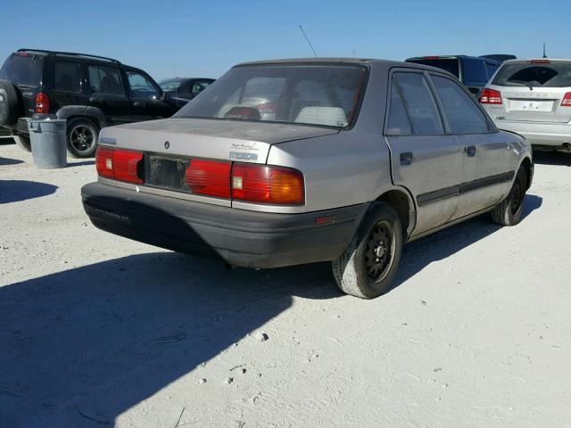 JM1BG2241R0759592 - 1994 MAZDA PROTEGE DX BEIGE photo 4