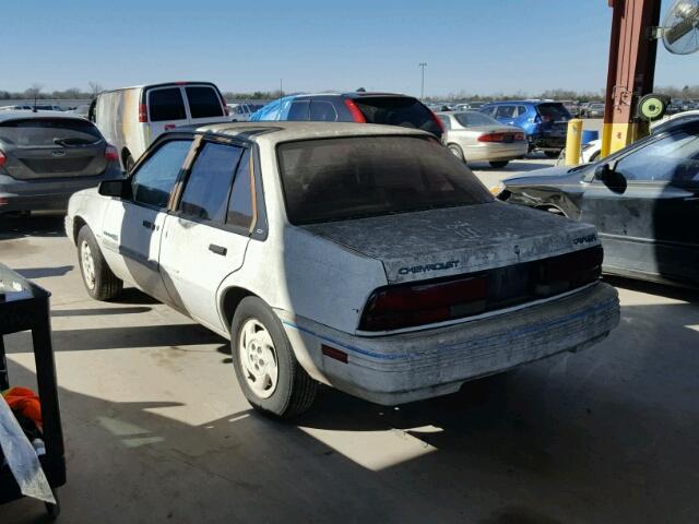 1G1JC54G8MJ144582 - 1991 CHEVROLET CAVALIER V WHITE photo 3