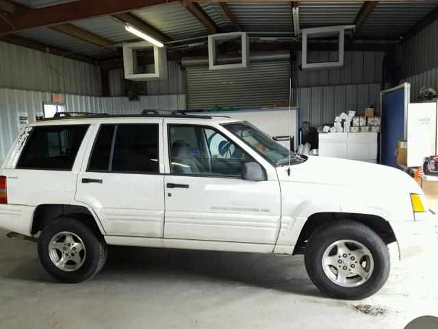 1J4GZ48Y4WC315780 - 1998 JEEP GRAND CHER WHITE photo 9