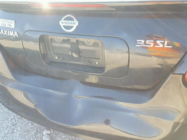 1N4BA41E88C832547 - 2008 NISSAN MAXIMA SE BLACK photo 9