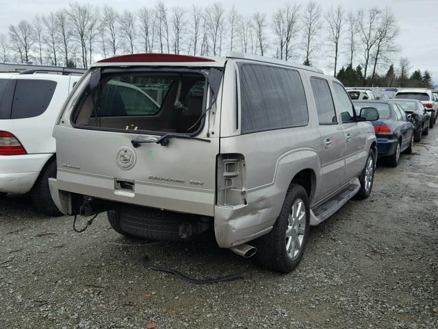 3GYFK66N44G337549 - 2004 CADILLAC ESCALADE E BEIGE photo 4