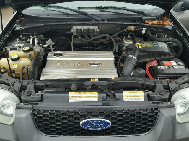 1FMCU96H15KC74012 - 2005 FORD ESCAPE HEV CHARCOAL photo 7